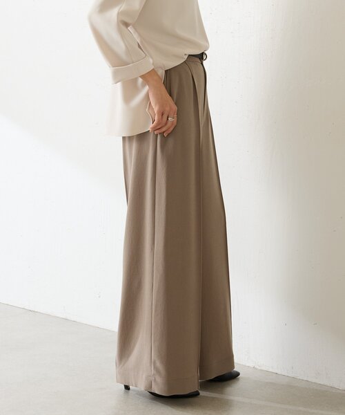 LIVETART(リヴェタート)の「《LIVETART》ヴィンテージジョーゼットタックパンツ(その他パンツ・レディース・ネイビー/モカ・FREE)」の19枚目の写真