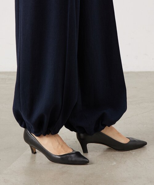 LIVETART(リヴェタート)の「《LIVETART》ヴィンテージジョーゼットタックパンツ(その他パンツ・レディース・ネイビー/モカ・FREE)」の9枚目の写真