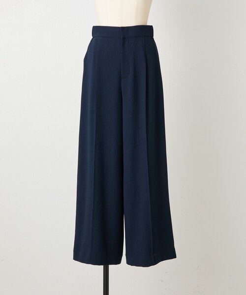 LIVETART(リヴェタート)の「《LIVETART》ヴィンテージジョーゼットタックパンツ(その他パンツ・レディース・ネイビー/モカ・FREE)」の11枚目の写真