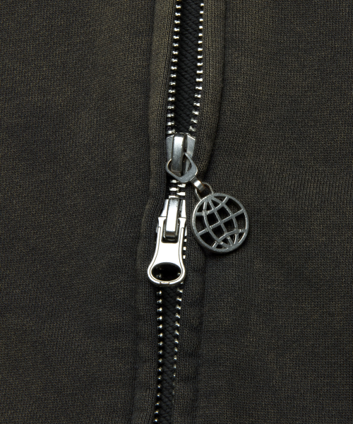 LMCの「WASHED OG APPLIQUE ZIP UP HOODIE charcoal（パーカー・レディース・その他・S/M/L）」の7枚目の写真