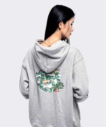 TEENY TIGER（ティーニータイガー）の「長寿10シンボル フーディーグレー（パーカー）」