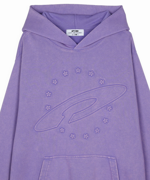 FDR(エフディーアール)の「Embo Pigment Star Disk Logo Hoodie Lavender(パーカー・メンズ・その他・SMALL/LARGE/MEDIUM)」の12枚目の写真