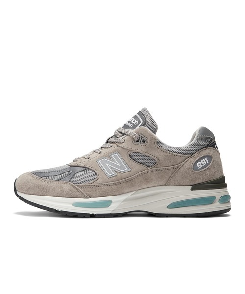 NEW BALANCE(ニューバランス)の「991v2 U991GL2(スニーカー・メンズ・グレー・23.0cm/24.0cm/24.5cm/26.0cm/26.5cm/27.0cm/27.5cm/28.0cm/28.5cm/29.0cm/23.5cm/25.0cm)」の1枚目の写真