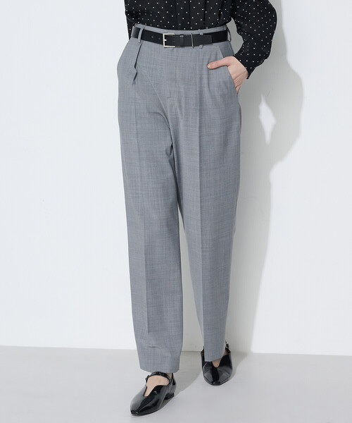 COMME CA(コムサ)の「【セットアップ対応】ストレッチトロ ワイドパンツ(その他パンツ・レディース・トップグレー/ブラック・9号/7号/11号)」の4枚目の写真