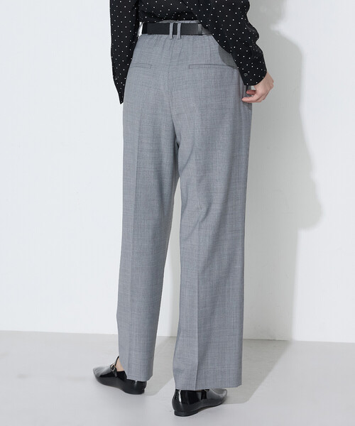 COMME CA(コムサ)の「【セットアップ対応】ストレッチトロ ワイドパンツ(その他パンツ・レディース・トップグレー/ブラック・9号/7号/11号)」の7枚目の写真