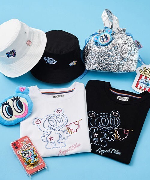 ナルミヤキャラクターズ(ナルミヤキャラクターズ)の「ナカムラくんキラキラストーンTシャツ(Tシャツ/カットソー・レディース・ホワイト/ブラック・F)」の14枚目の写真