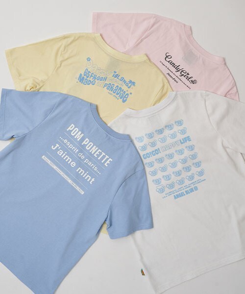 ナルミヤキャラクターズ(ナルミヤキャラクターズ)の「ナカムラくんキラキラストーンTシャツ(Tシャツ/カットソー・レディース・ホワイト/ブラック・F)」の16枚目の写真