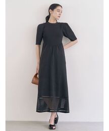 LAGUNAMOON | バックオープンフォルムニットワンピース(ワンピース)