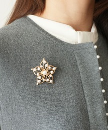 ammy.（エイミードット）の「【 ammy. / エイミードット 】 パール & ビジュー ブローチ（ブローチ/コサージュ）」