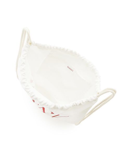 SNIDEL（スナイデル）の「タイプナップサック（バックパック/リュック・レディース・ホワイト/ダークネイビー/オレンジ・F）」の11枚目の写真