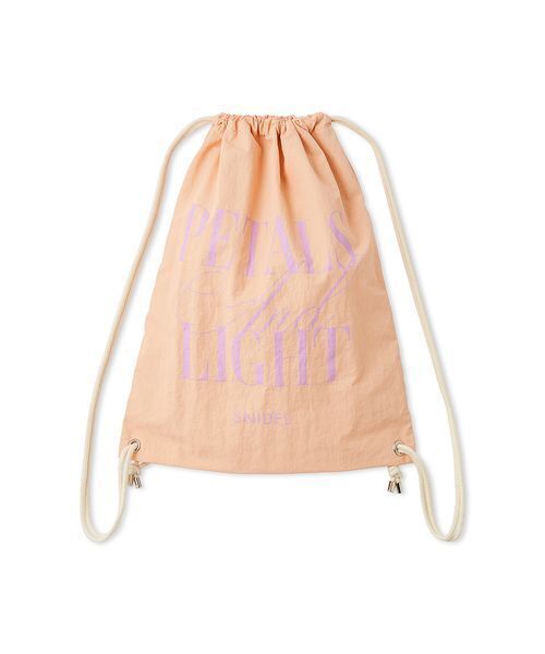 SNIDEL（スナイデル）の「タイプナップサック（バックパック/リュック・レディース・ホワイト/ダークネイビー/オレンジ・F）」の17枚目の写真