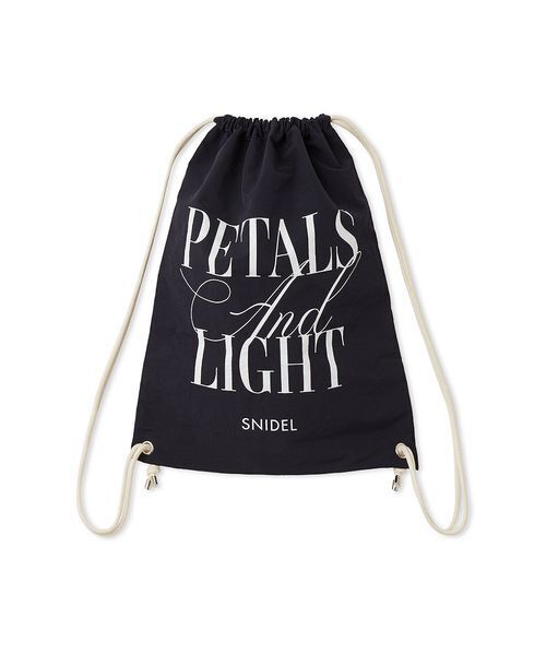 SNIDEL（スナイデル）の「タイプナップサック（バックパック/リュック・レディース・ホワイト/ダークネイビー/オレンジ・F）」の18枚目の写真