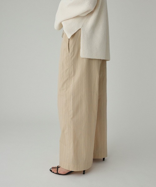 BABYLONE（バビロン）の「ストライプパンツ（その他パンツ・レディース・ベージュ/サックスブルー・フリー）」の18枚目の写真