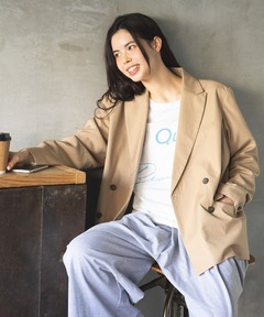 WEB限定 / 追加3》C/Pミドル丈トレンチコート（トレンチコート