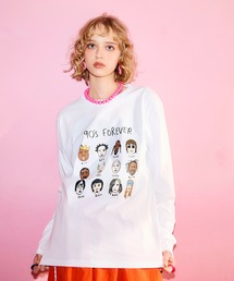 【BLACK SCORE】HERO EDIT 90S UNISEX LONG T