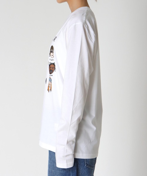 Cepica（セピカ）の「【BLACK SCORE】HERO EDIT 90S UNISEX LONG T（Tシャツ/カットソー・レディース・ホワイト・FREE）」の7枚目の写真