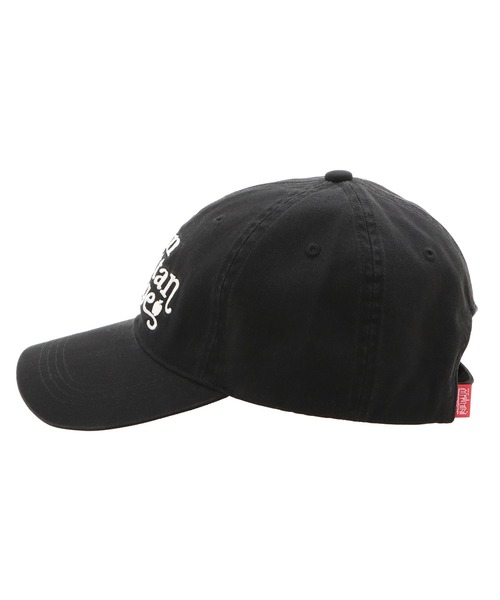 Manhattan Portage（マンハッタンポーテージ）の「Logo Emb 6Pcap（キャップ・メンズ・ブラック/ベージュ・FREE）」の4枚目の写真