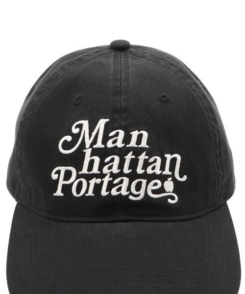 Manhattan Portage（マンハッタンポーテージ）の「Logo Emb 6Pcap（キャップ・メンズ・ブラック/ベージュ・FREE）」の8枚目の写真