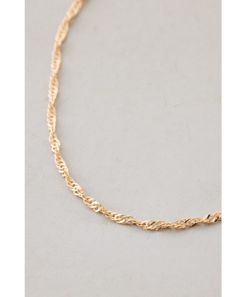 AZUL by moussy(アズールバイマウジー)の「ツイストチェーンネックレス(ネックレス・レディース・ゴールド/シルバー・FREE)」の11枚目の写真