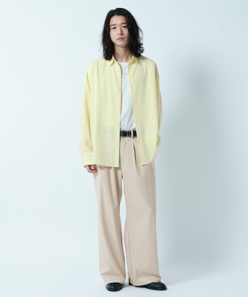 RAGEBLUE（レイジブルー）の「TR Buggy Wide Slacks/バギーワイドスラックス（スラックス・メンズ・ブラック/その他19/キャメル/オフホワイト・SMALL/LARGE/MEDIUM）」の17枚目の写真