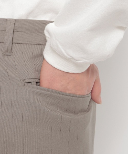 RAGEBLUE（レイジブルー）の「TR Buggy Wide Slacks/バギーワイドスラックス（スラックス・メンズ・ブラック/その他19/キャメル/オフホワイト・SMALL/LARGE/MEDIUM）」の7枚目の写真