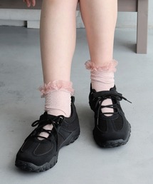 DEMETER（デメテル）の「ベルクロ 素材MIX レースアップスニーカー（スニーカー）」