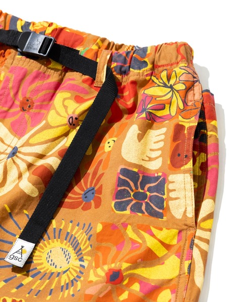 go slow caravan（ゴースローキャラバン）の「タイプライター 総柄プリント ハイクパンツ（その他パンツ・メンズ・オレンジ/ネイビー/パープル系その他/ブラック・X-LARGE/LARGE/MEDIUM）」の8枚目の写真