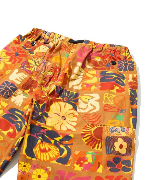 go slow caravan（ゴースローキャラバン）の「タイプライター 総柄プリント ハイクパンツ（その他パンツ・メンズ・オレンジ/ネイビー/パープル系その他/ブラック・X-LARGE/LARGE/MEDIUM）」の13枚目の写真