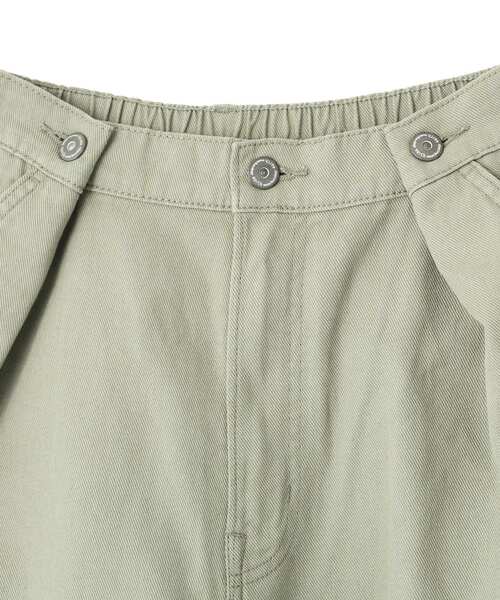 earth music&ecology(アースミュージックアンドエコロジー)の「ポケットレースカラーパンツ(デニムパンツ・レディース・ライトグリーン・M/S)」の11枚目の写真