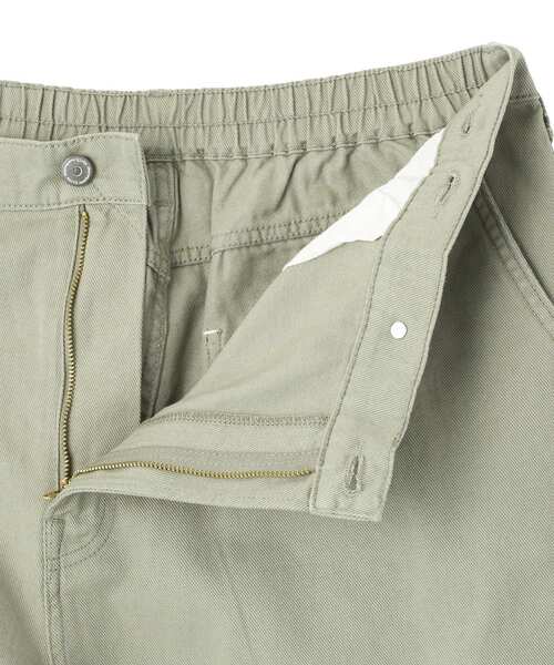 earth music&ecology(アースミュージックアンドエコロジー)の「ポケットレースカラーパンツ(デニムパンツ・レディース・ライトグリーン・M/S)」の6枚目の写真