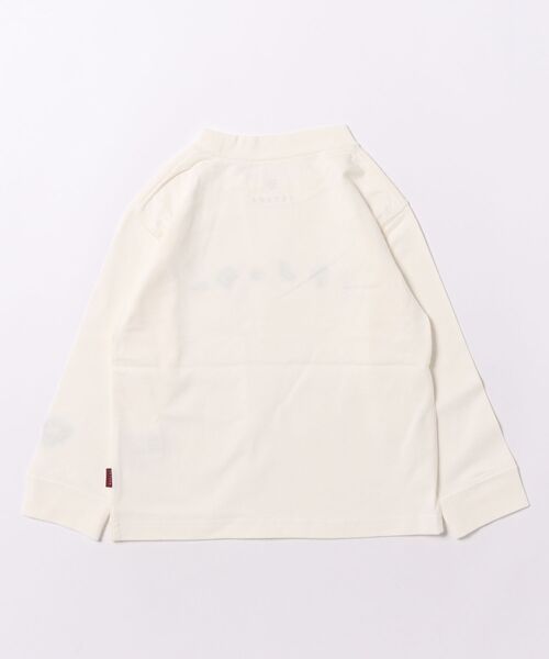 TETERA(テテラ)の「/TETERA×ドラえもん/UNISEX KIDS トトノッターLST / ドラえもん刺繍 フロントプリント トトノッター ロングスリーブ Tシャツ tete22-016,tete22-016-k(Tシャツ/カットソー・レディース・ブラック/オフホワイト・110/XL/L)」の5枚目の写真