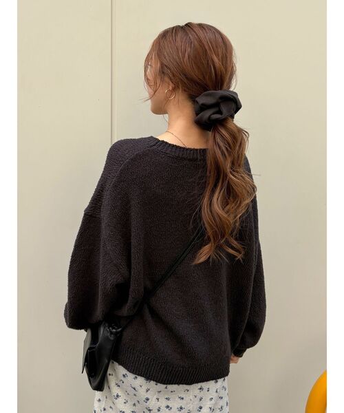 Ungrid（アングリッド）の「【WEB限定】FAITH別注 シュシュ（シュシュ・レディース・その他1/アイボリー/チャコールグレー・FREE）」の11枚目の写真