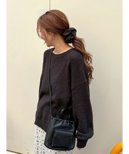 Ungrid（アングリッド）の「【WEB限定】FAITH別注 シュシュ（シュシュ・レディース・その他1/アイボリー/チャコールグレー・FREE）」の12枚目の写真