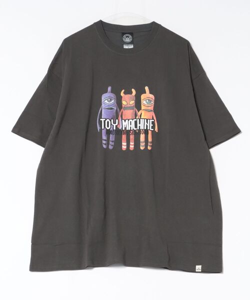TOY　MACHINE（トイ　マシーン）の「TOY MACHINE/トイマシーン 半袖 Tシャツ PUPPET SS TEE MTMSGST3（Tシャツ/カットソー・メンズ・ホワイト/チャコールグレー/ブラック・XL/L/M）」の22枚目の写真