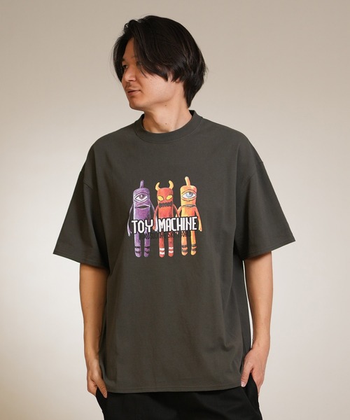 TOY　MACHINE（トイ　マシーン）の「TOY MACHINE/トイマシーン 半袖 Tシャツ PUPPET SS TEE MTMSGST3（Tシャツ/カットソー・メンズ・ホワイト/チャコールグレー/ブラック・XL/L/M）」の17枚目の写真