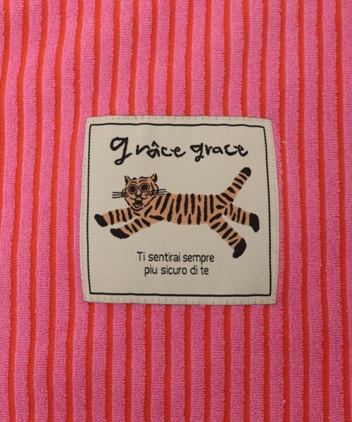grace grace （グラスグラス）の「【grace grace/グラスグラス】グラスケパイルバッグ-M（トートバッグ・レディース・カーキブラウン/ベージュ系その他/ピンク系その他・FREE）」の19枚目の写真