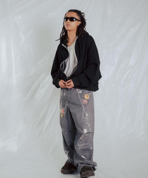 FR(13)NDS（フレンズ）の「FR(13)NDS /フレンズ/Waffle Hoodie（パーカー・メンズ・ホワイト系2/ブラック・L/M）」の4枚目の写真