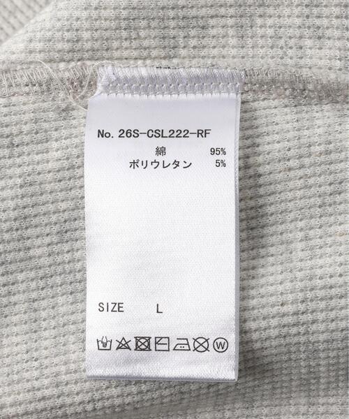 FR(13)NDS（フレンズ）の「FR(13)NDS /フレンズ/Waffle Hoodie（パーカー・メンズ・ホワイト系2/ブラック・L/M）」の8枚目の写真