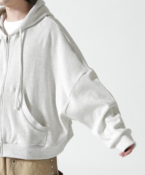 FR(13)NDS（フレンズ）の「FR(13)NDS /フレンズ/Waffle Hoodie（パーカー・メンズ・ホワイト系2/ブラック・L/M）」の5枚目の写真