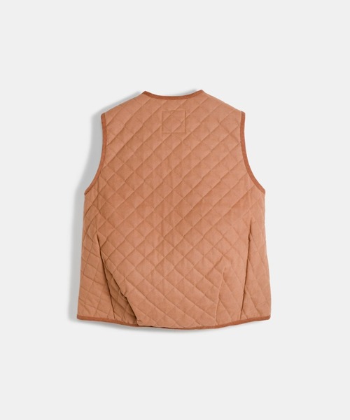LAVENHAM(ラベンハム)の「Black Edition Brushed MS Cocoon Thornham Womens / ブラック エディション ブラッシュド エムエス コクーン ソーンハム ウィメンズ(ベスト・レディース・ブラウン/ブラック・6/8/10/12)」の9枚目の写真