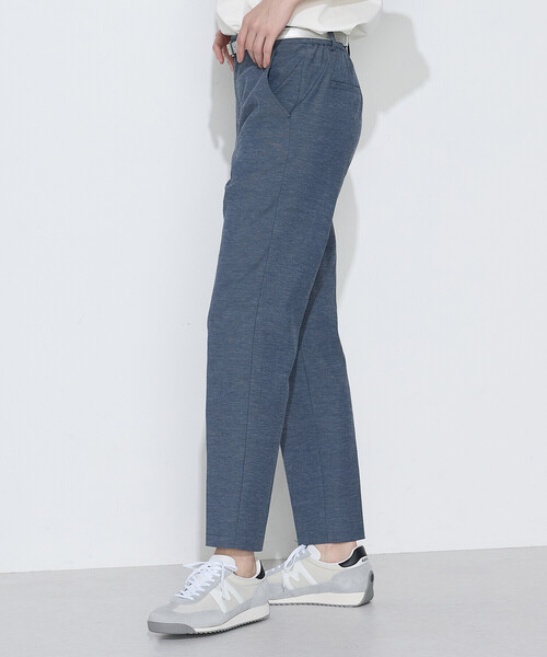 COMME CA（コムサ）の「ドライオックス テーパードパンツ（その他パンツ・レディース・ブルー/キナリ・11号/7号/9号）」の2枚目の写真