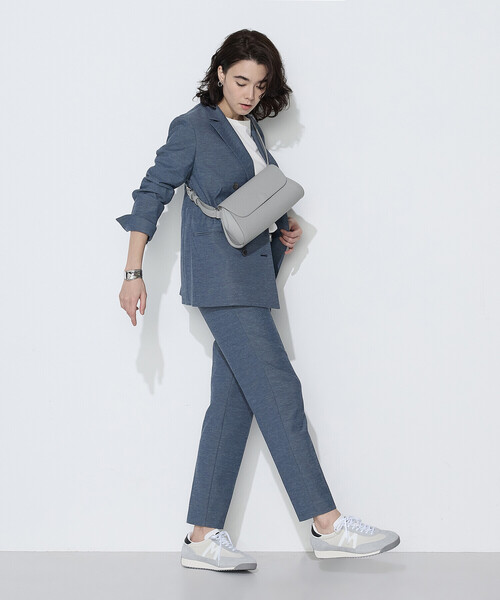 COMME CA（コムサ）の「ドライオックス テーパードパンツ（その他パンツ・レディース・ブルー/キナリ・11号/7号/9号）」の11枚目の写真