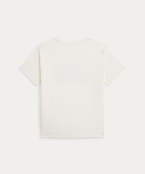 POLO RALPH LAUREN CHILDRENSWEAR(ポロ ラルフ ローレン チルドレンズウェア)の「Ralph's Coffee Polo ベア Tシャツ(Tシャツ/カットソー・キッズ・ホワイト・3/6/4/7)」の4枚目の写真