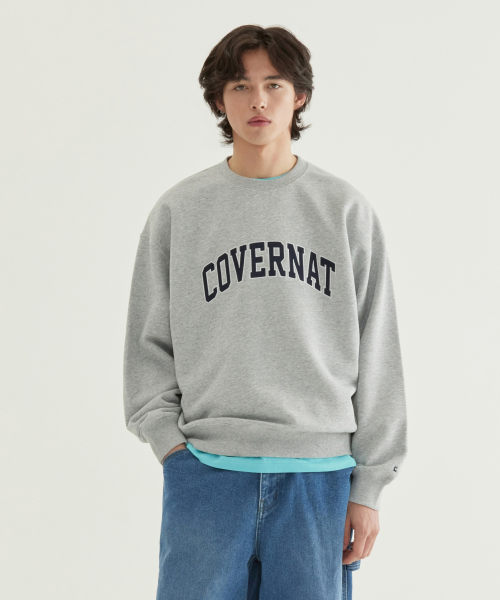 COVERNAT(カバーナット)の「アーチロゴ スウェット メランジグレー(スウェット・メンズ・その他・X-LARGE/XX-LARGE/X-SMALL/LARGE/MEDIUM/SMALL)」の1枚目の写真