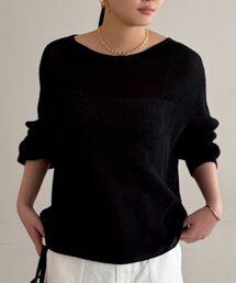 LOUNGEDRESS（ラウンジドレス）の「2WAYギマコットンニット（ニット/セーター）」