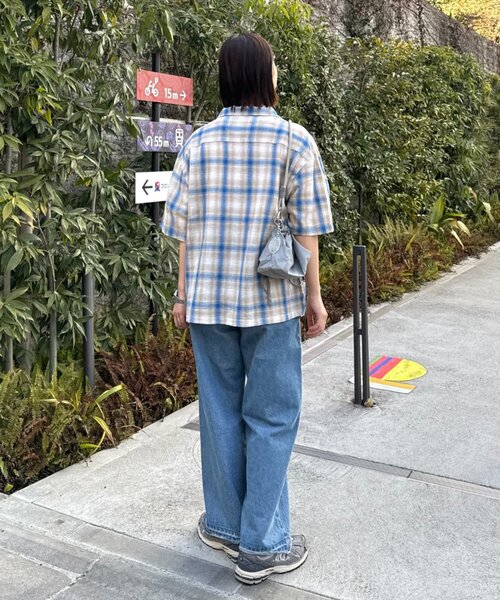 CIAOPANIC TYPY(チャオパニックティピー)の「【ユニセックス】接触冷感テックリネンオープンカラーシャツ(シャツ/ブラウス・メンズ・ベージュ/レッド/ブラック/チャコールグレー・LARGE/MEDIUM)」の6枚目の写真