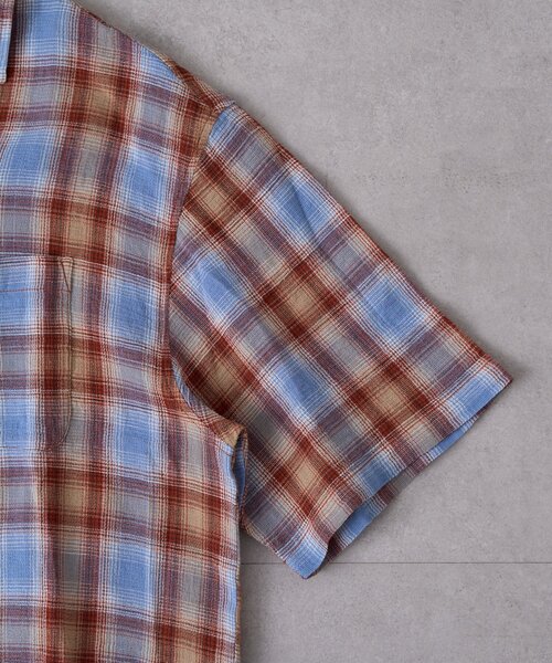 CIAOPANIC TYPY(チャオパニックティピー)の「【ユニセックス】接触冷感テックリネンオープンカラーシャツ(シャツ/ブラウス・メンズ・ベージュ/レッド/ブラック/チャコールグレー・LARGE/MEDIUM)」の10枚目の写真