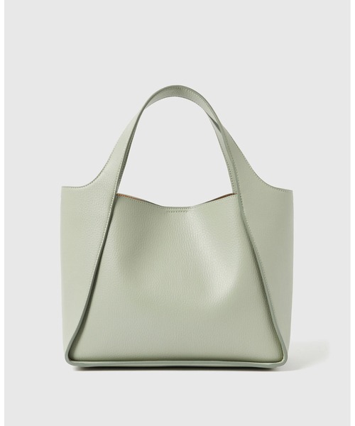 STELLA McCARTNEY（ステラマッカートニー）の「Logo Crossbody Tote Bag / ロゴ クロスボディ トートバッグ（トートバッグ・レディース・ライトグリーン・ONE SIZE）」の3枚目の写真