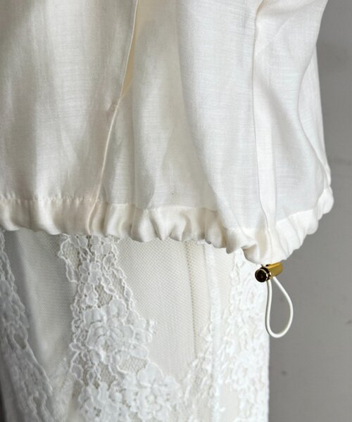 LOUNGEDRESS(ラウンジドレス)の「シアーバルーンブルゾン(ブルゾン・レディース・オフホワイト・FREE)」の17枚目の写真