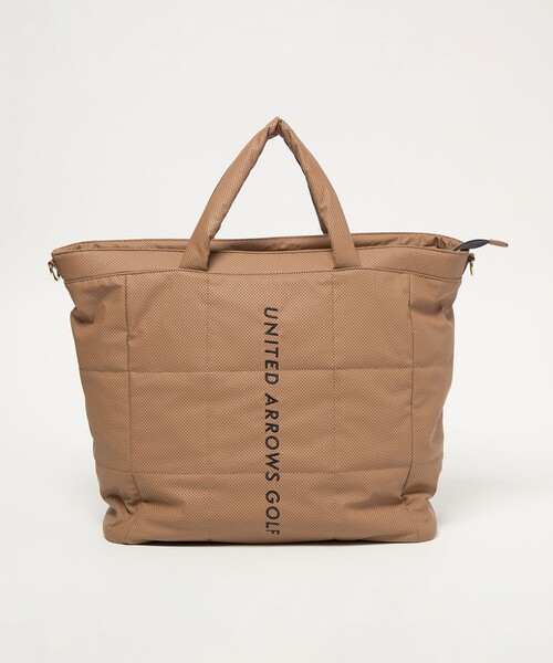 UNITED ARROWS GOLF(ユナイテッドアローズゴルフ)の「パンチング トートバッグ(トートバッグ・メンズ・ブラック/ブラウン系・FREE)」の2枚目の写真